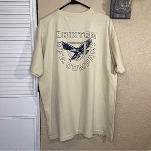 BRIXTON Atwood Men’s Relaxed Fit Graphic Tee Size Small